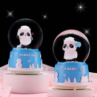 Musical snow globe "Panda Baby"